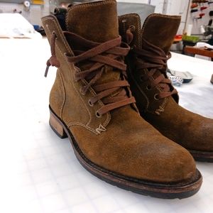 John Varvatos USA brown leather boots size 7m